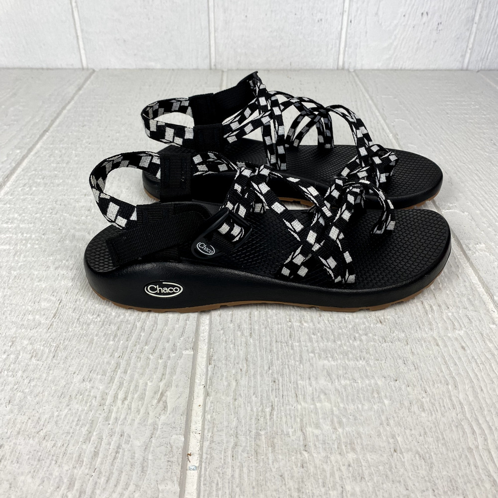 Chaco Sandals Womens ZX2 SZ 10 Classic Black White Hike Sports Water Outdoors - Picture 5 of 16